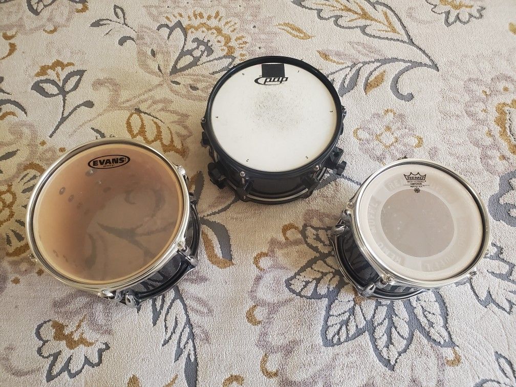 Ludwig Accent Pacific PDP 805 Snare Tom Drum Set