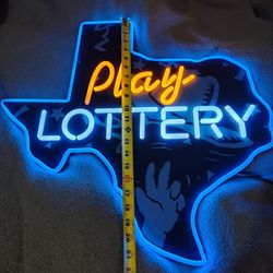 Play Lottery Sign!