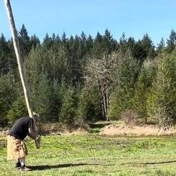 Scottish Highland Games 14 Foot Caber