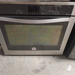 Single Smart Stainless Whirlpool Electric Wall Oven 