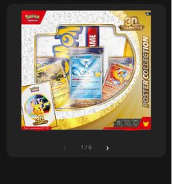 Pokémon 30th celebration poster