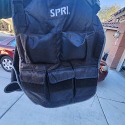 S P R I 20lb Adjustable Weight Vest. See All Pics For More Info. $25