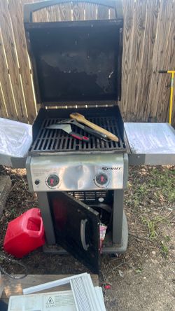 Weber propane grille