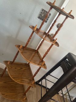 Corner shelves