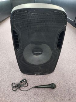 Gemini PA-15L MKii 2000W 15" Powered Speaker with Microphone
