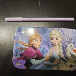 Disney Jigsaw Puzzles for Kids Ages 4-8 Puzzles Packed in Tin Box 60 Pieces Learning Educational Puzzles 