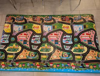 Large kids city playmat