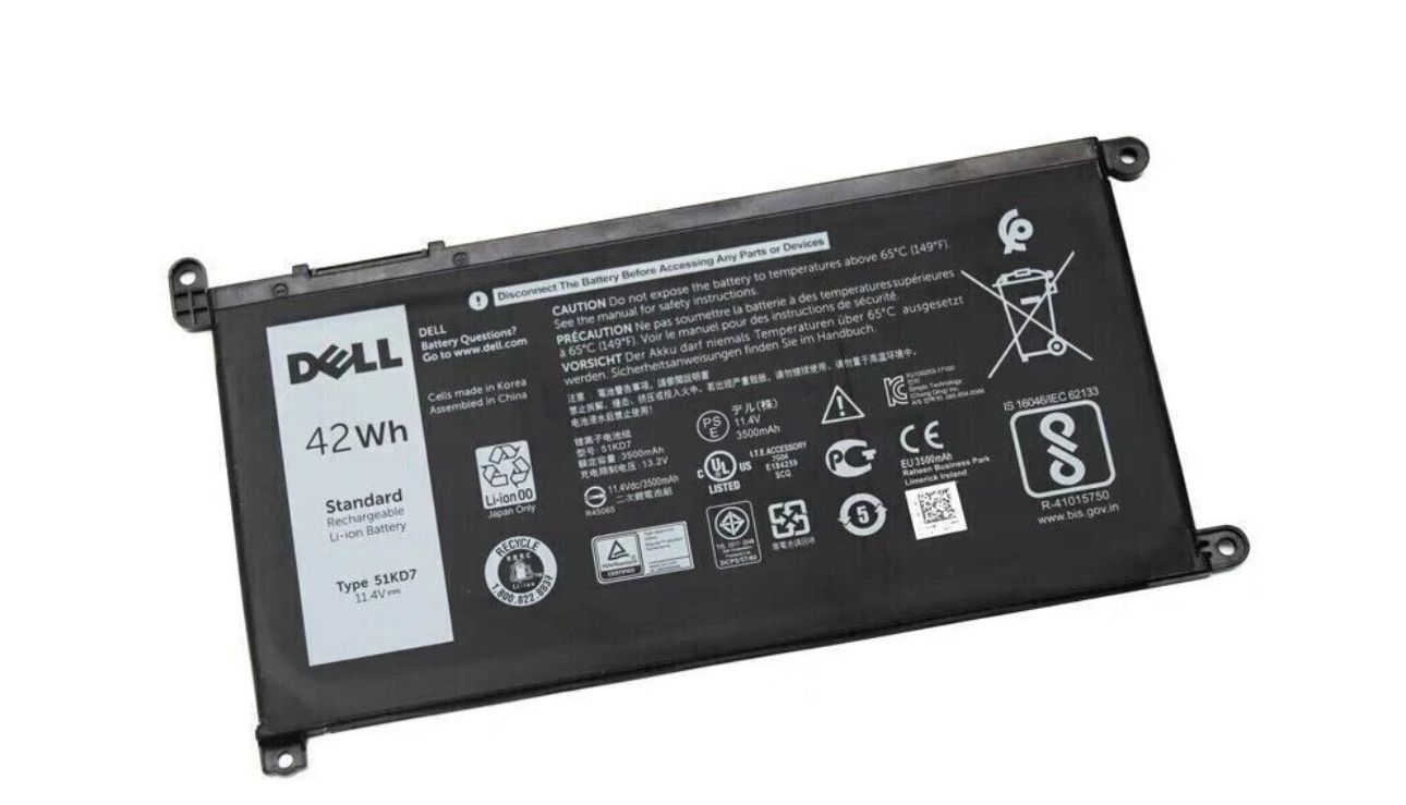 Dell 11 Chromebook 3180 3189 5190 Battery 51KD7