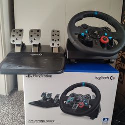 G29 Wheel & Pedals