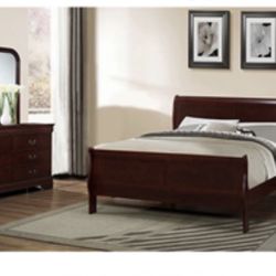 Gorgeous Queen Size Complete Bedroom Set. Mattress Sold Separately 