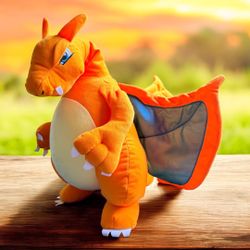 Pokémon Charizard Bean Filled Plush Toy Jumbo 22”