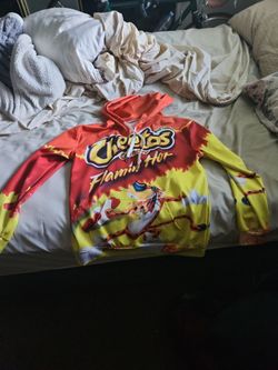 Hot cheetos sweater hoodie size medium