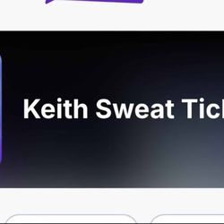 KEITH SWEAT TICKETS - FLOOD SEATS