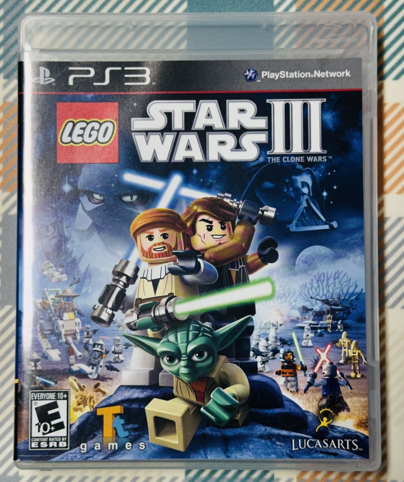 Lego Star Wars III 3: The Clone Wars (Sony PlayStation 3, PS3, 2011) CIB Tested