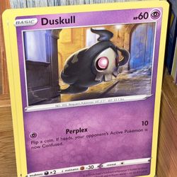 DUSKULL Pokémon card