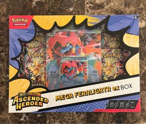 Ascended Heroes Mega Feraligatr ex Box