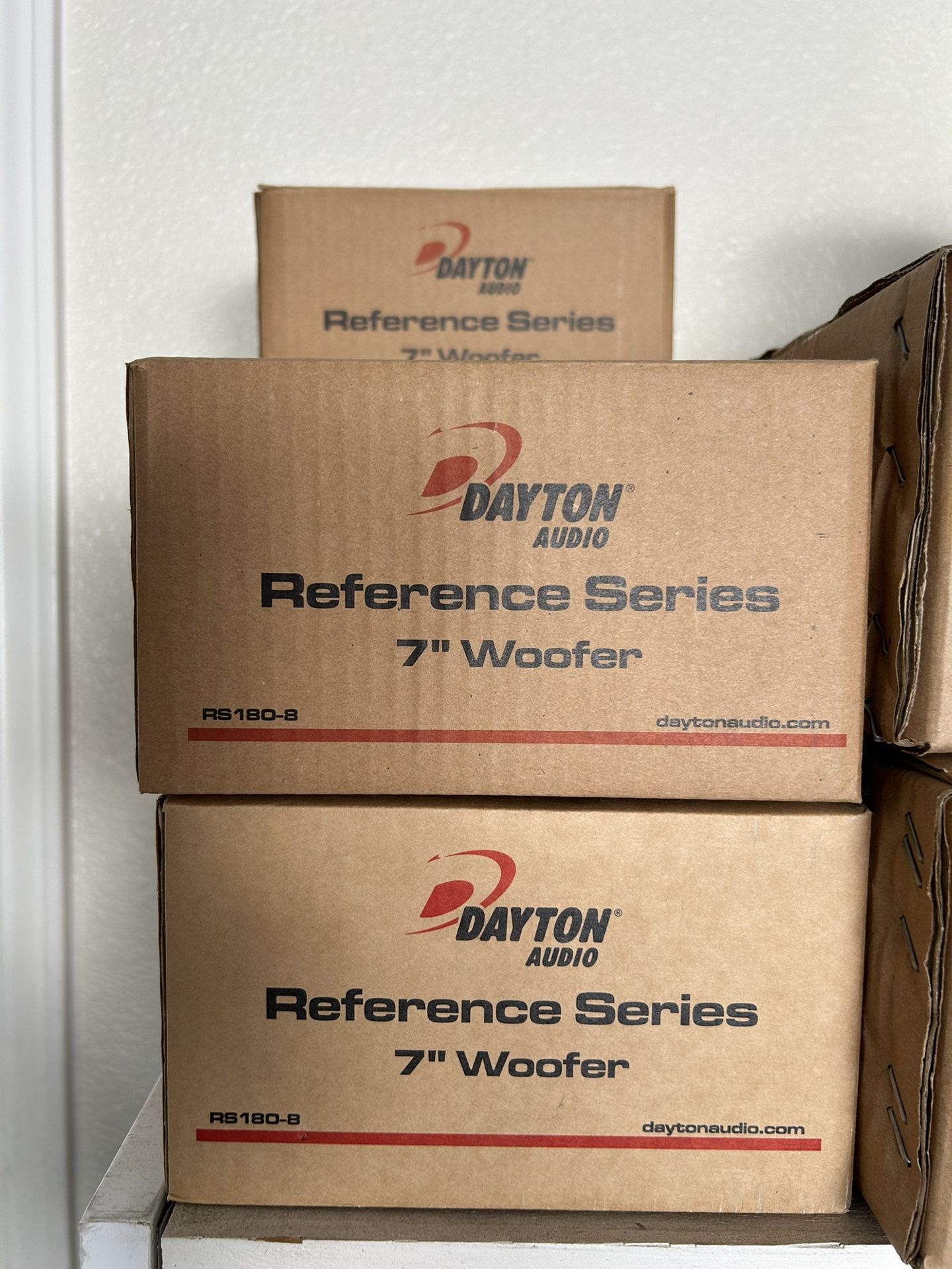 Dayton Audio 7 Inches Subwoofer Speaker Brand New In Box Have 8 Pieces Jbl Bose Klipsch