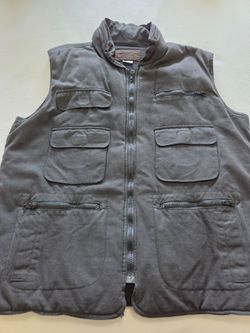 Men's Weather-Rite Black Vest, M