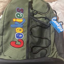 Cookies Navy Green Book sack 