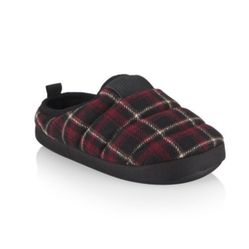 PUMA Little Boy's Scuff Flannel Slippers 2
