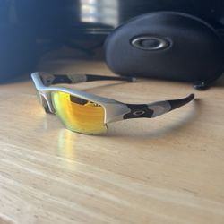 Sunset Flak Jacket Oakley Shades 