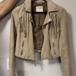 Leather Jacket Abercrombic & Fitch