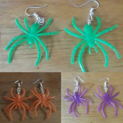 Brand new spider Halloween earrings