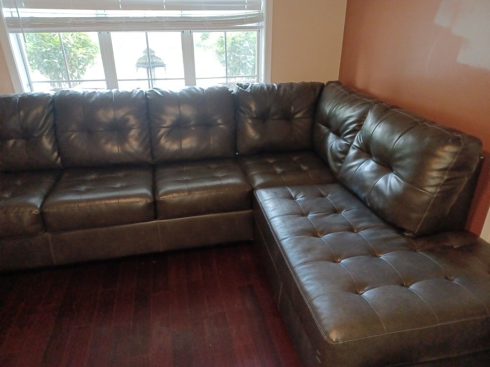 Ashley Furniture Alliston Gray LAF Sectional Needs Repair
