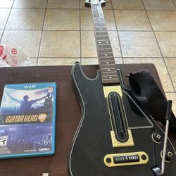 Guitar Hero Live Nintendo Wii U 