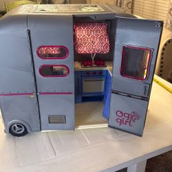 Our generation Doll camping RV Trailer