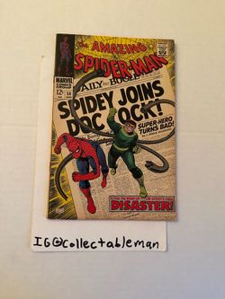 Amazing Spider-Man #56  1967 Doc Octopus Story 1st App Captain Stacy  ~FN/VF