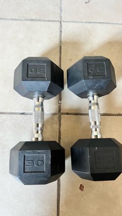 Hexagon Dumbbells 30 & 35