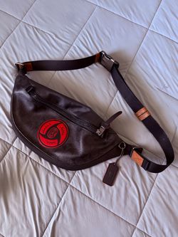 Coach X Michael B. Jordan Naruto Sharingan Fanny Pack