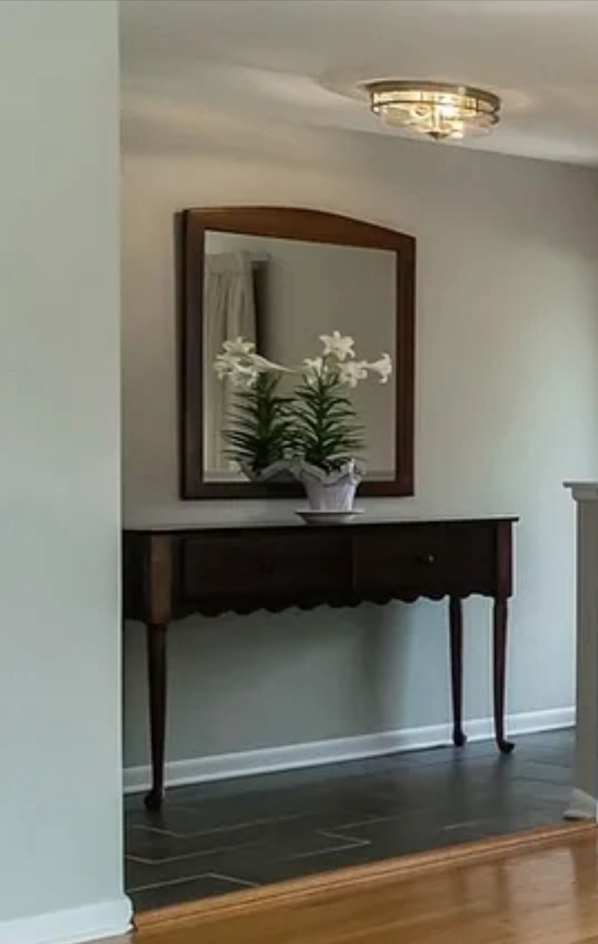Entryway Mirror And Table