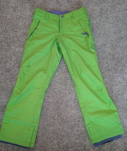 Burton DryRide Youth Size XL 14/16 or Womens XS/S Neon Green Snowboard/Ski Pants