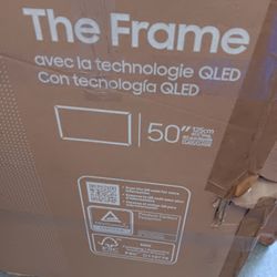 SAMSUNG 50"INCH QLED 4K THE FRAME TV LS03F 