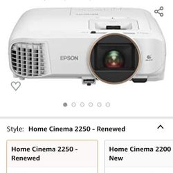 Epson Projector - Home Cinema 2250 