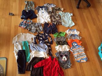 Bunch of baby clothes 6-12 months w