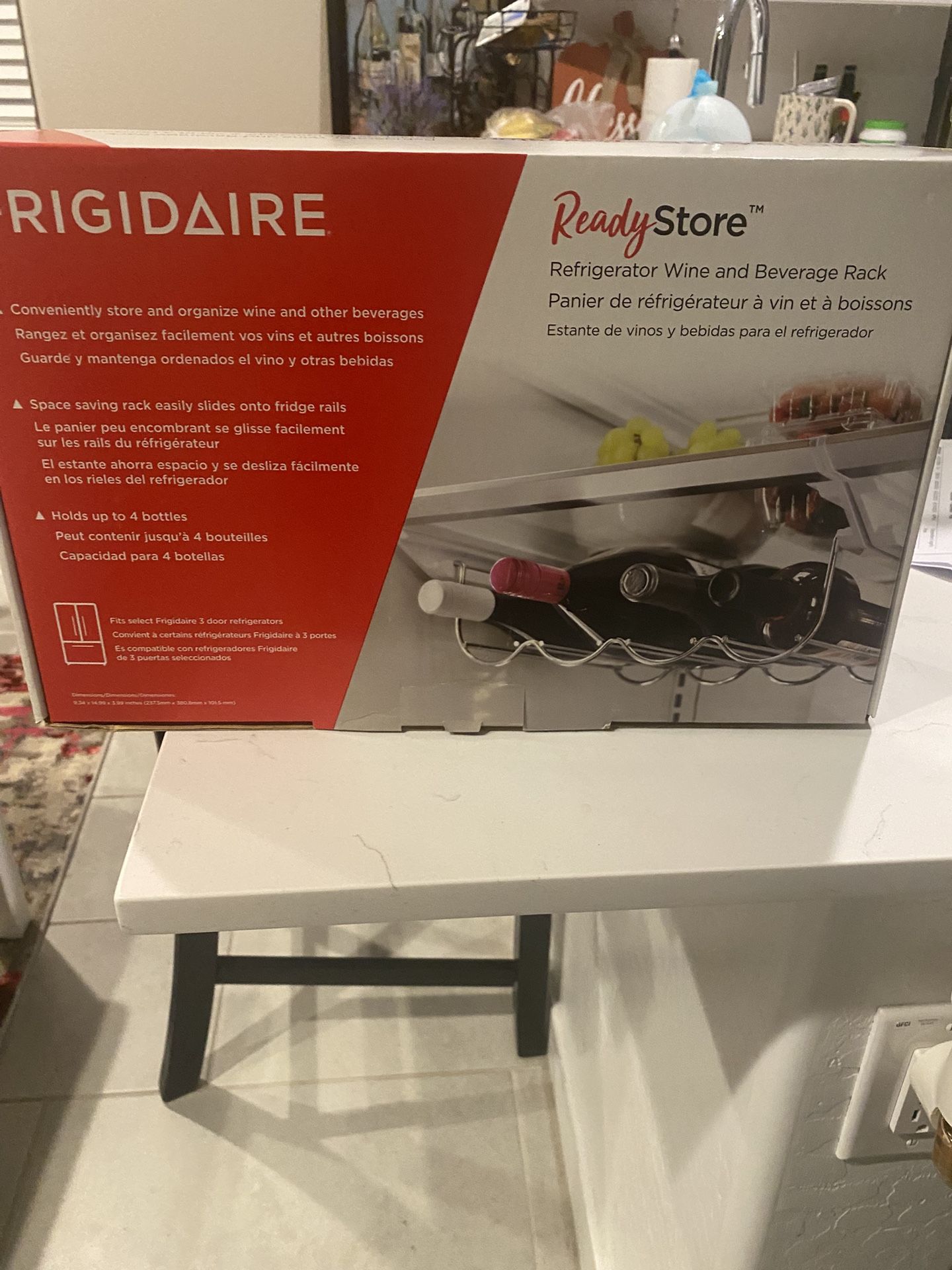 Frigidaire Ready Store, Refrigerated Wine, And Beverage Rack