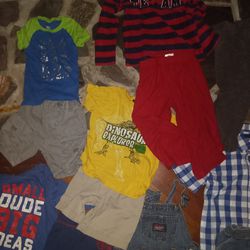 Boysbsuze 3t Clothes Lot Over 50 Items Including Shoes