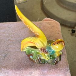 Mid Century Maddux Of California Pheasant Planter 8”long 4” Wide 11”to Top Of Tail.