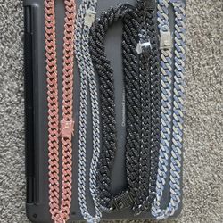 Brand New Cubans Some And Matching Braclets