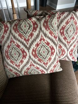Set of two 16” pillows