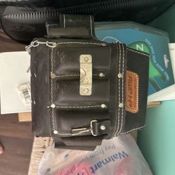 AWP HP Leather Electricians Tool Pouch