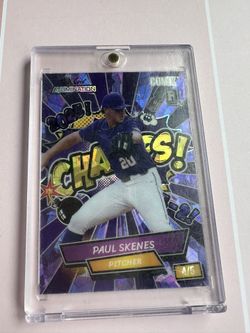 Paul Skenes pitcher alumination 2025! Comix Baseball Card 4/5 wild card acpc-ps6