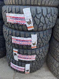 Vendo 295/70/R18 nuevas american las 4 llantas por $790