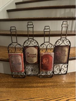 Wine Bottles Wall Decor