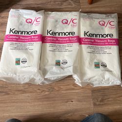 18 KENMORE Q/C HEPA CANISTER VACUUM BAGS Price Is For All