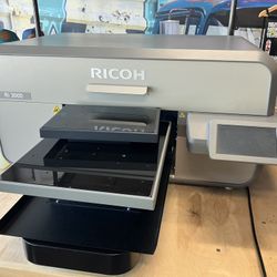 Ricoh Ri3000 Lightly Used Direct To Garment Printer