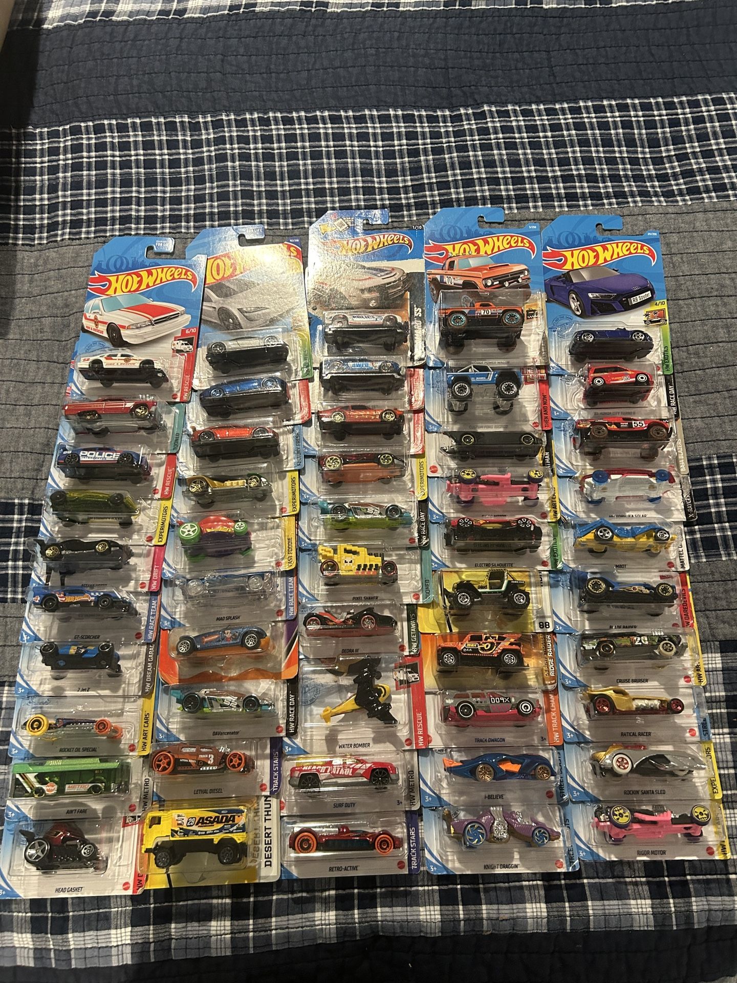 50 hot wheels